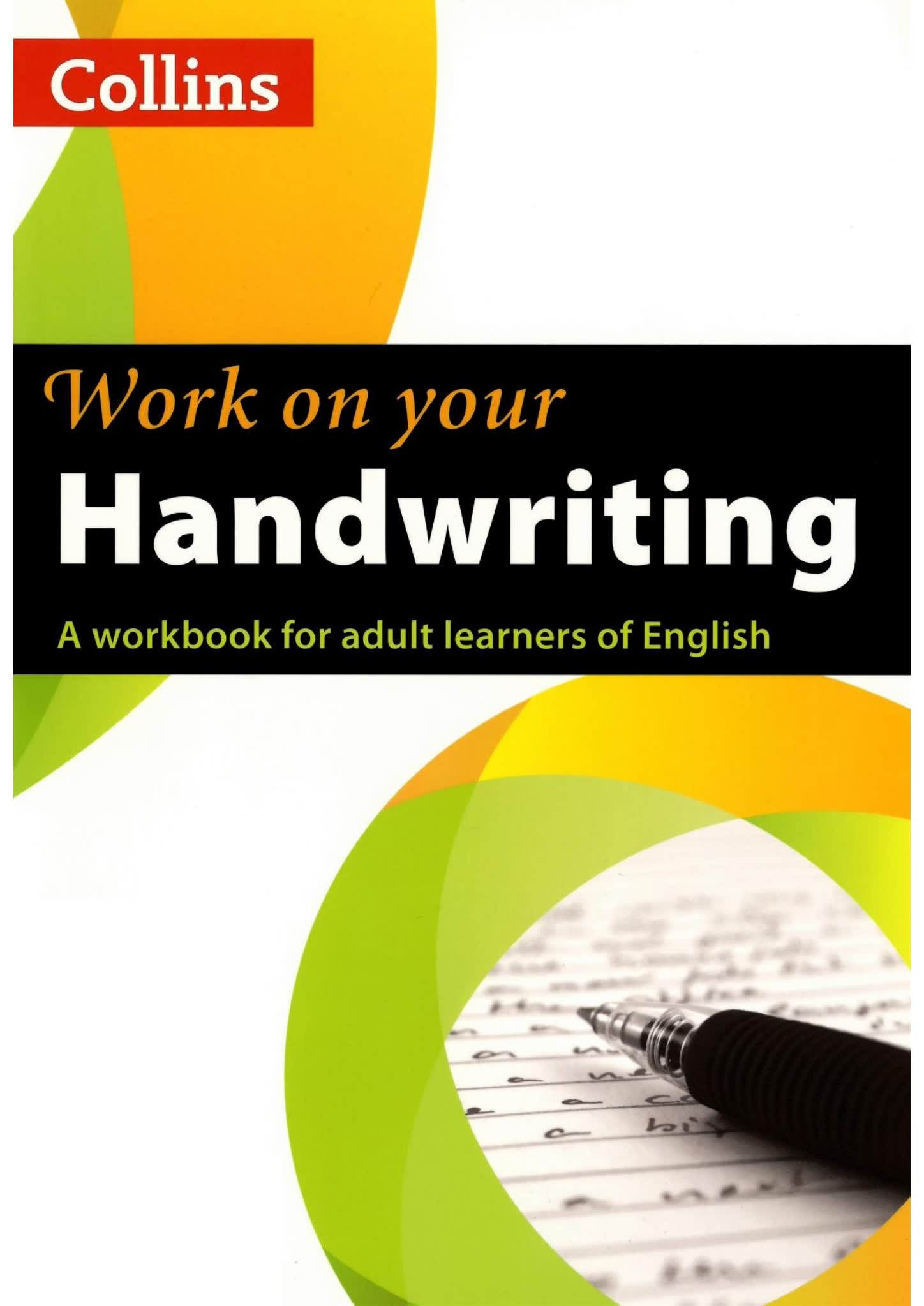 柯林斯英语写作教材Collins Work On Your Handwriting 电子版PDF 百度云网盘下载
