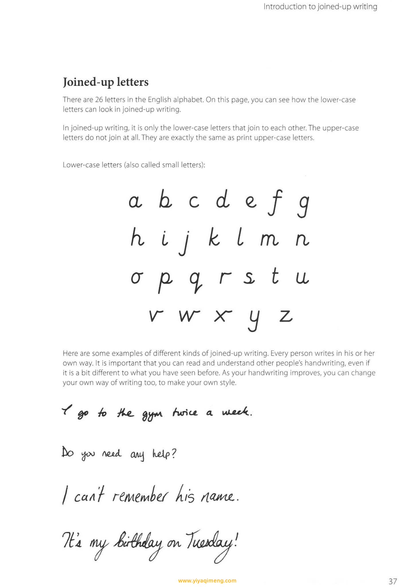 柯林斯英语写作教材Collins Work On Your Handwriting 电子版PDF 百度云网盘下载