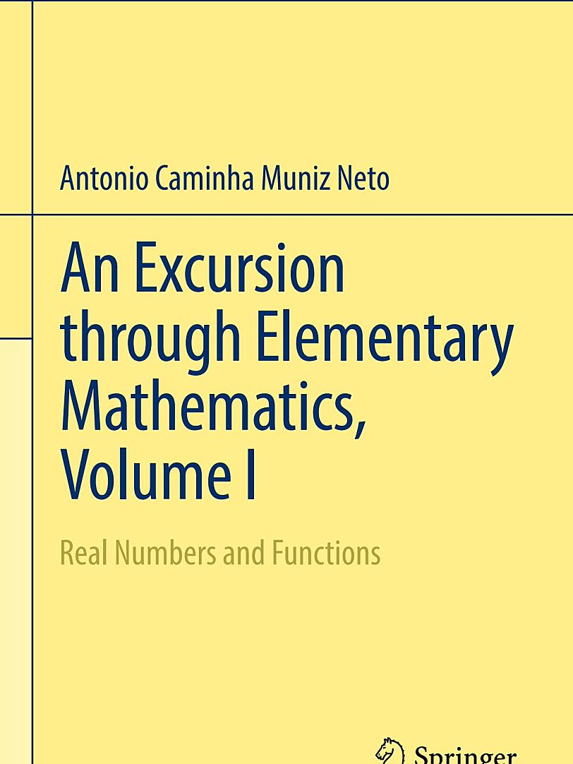 英文原版初等数学之旅An Excursion through Elementary Mathematics