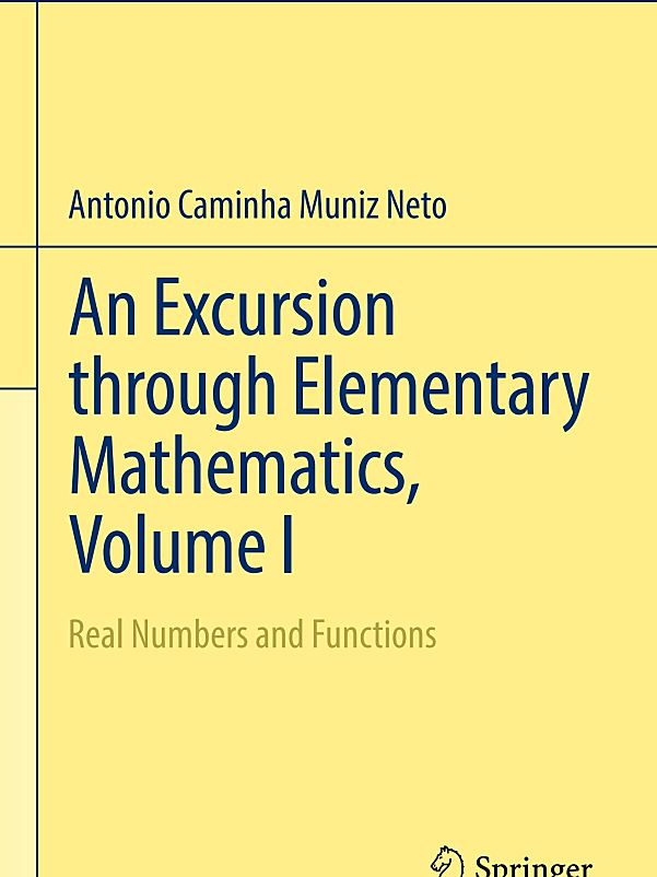 英文原版初等数学之旅An Excursion through Elementary Mathematics
