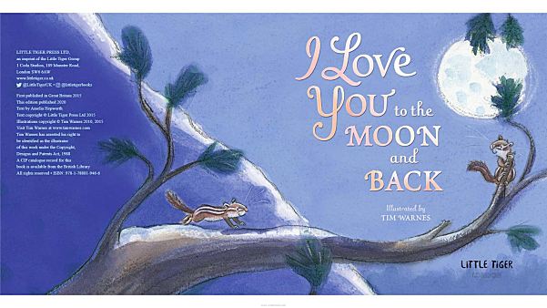 英文原版绘本I Love You to the Moon and Back