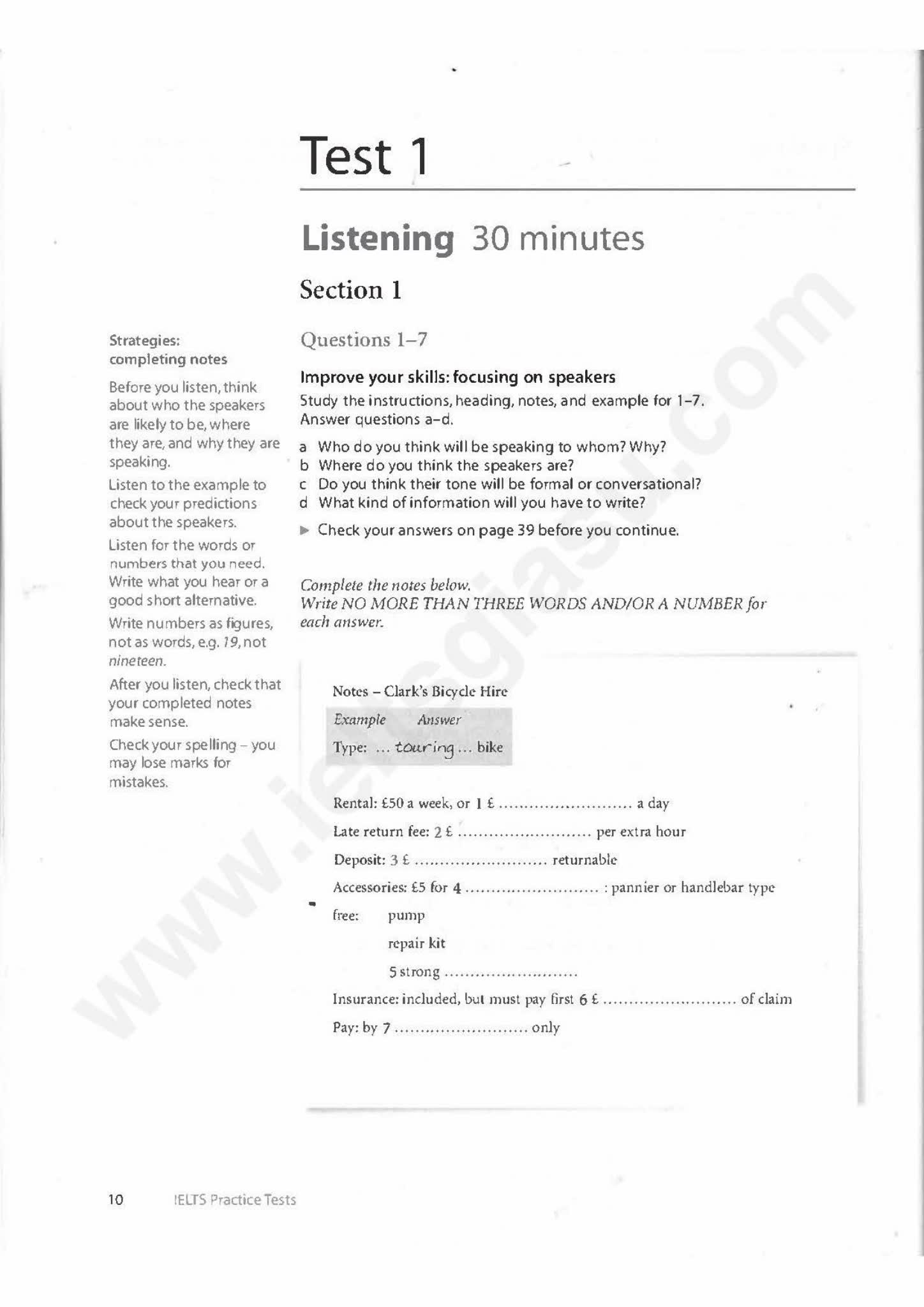 牛津雅思考试练习书Oxford IELTS Practice Tests