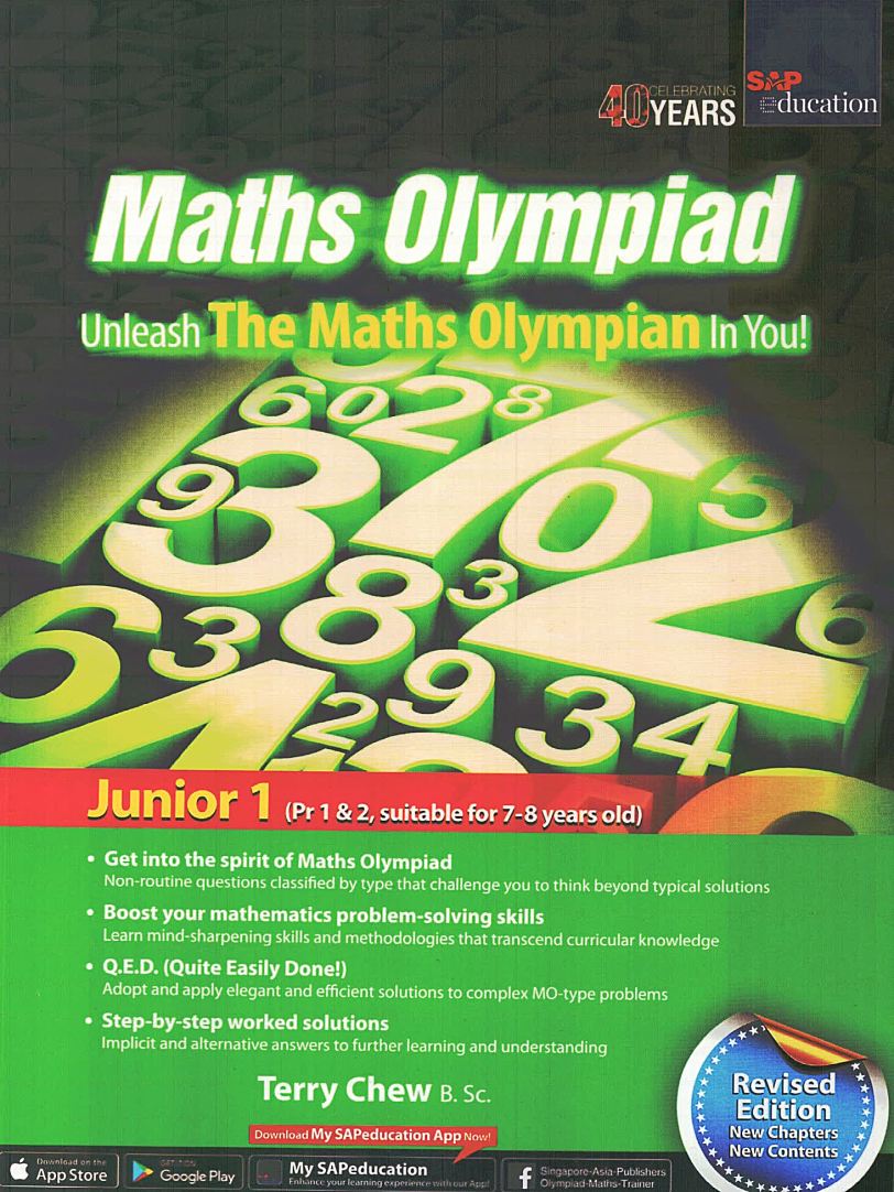 新加坡奥数 SAP Maths Olypmiad拔尖练习册