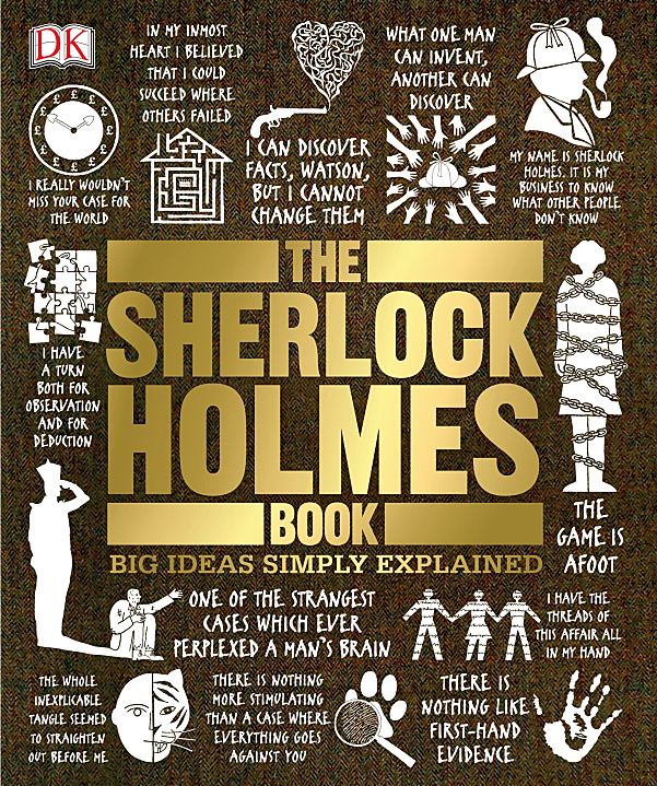 DK英文原版福尔摩斯介绍The Sherlock Holmes Book: Big Ideas Simply Explained