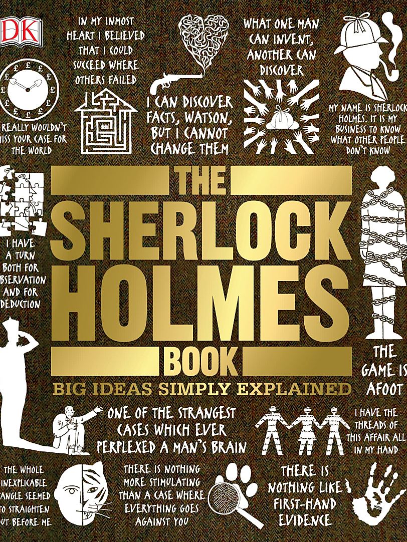 DK英文原版福尔摩斯介绍The Sherlock Holmes Book: Big Ideas Simply Explained