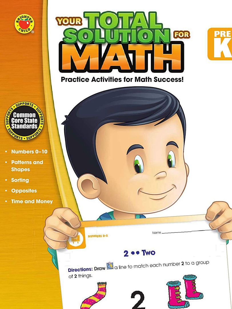 美国低幼数学练习册Your Total Solution for Math