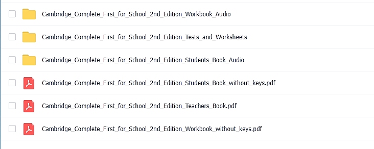 剑桥英语FCE教材Complete First for Schools