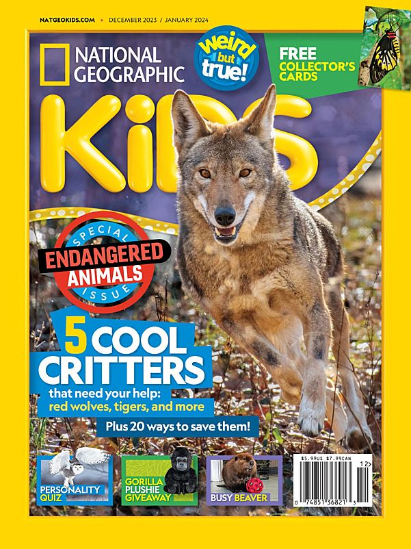 国家地理儿童版杂志National Geographic Kids 2024