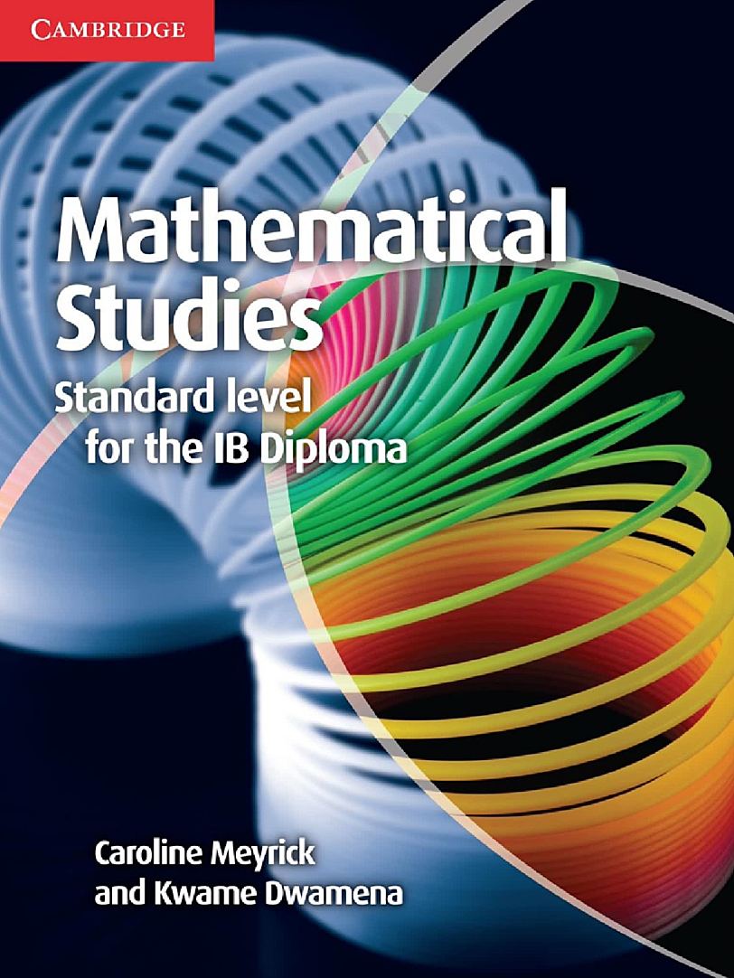 剑桥国际文凭数学教材Cambridge Mathematics for the IB Diploma