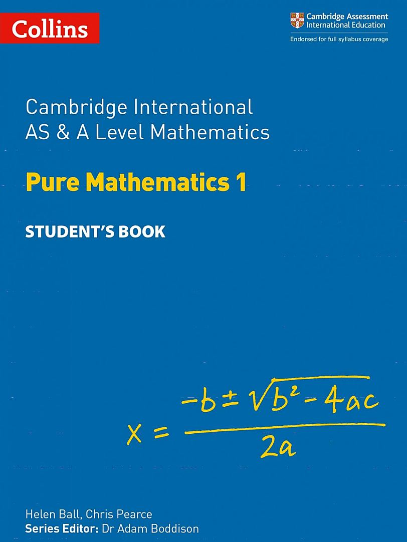柯林斯剑桥国际基础数学教材Collins Cambridge International AS & A Level Mathematics