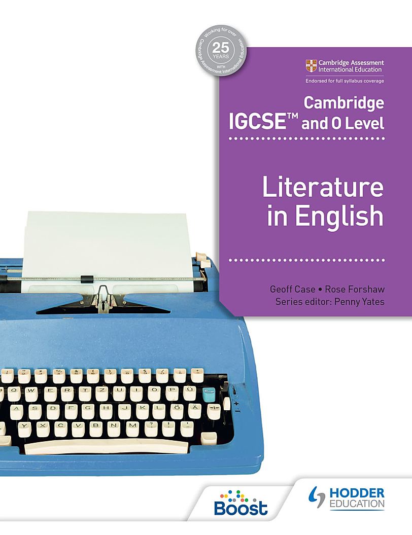 Hodder文学教育教材Cambridge IGCSE™ and O Level Literature in English