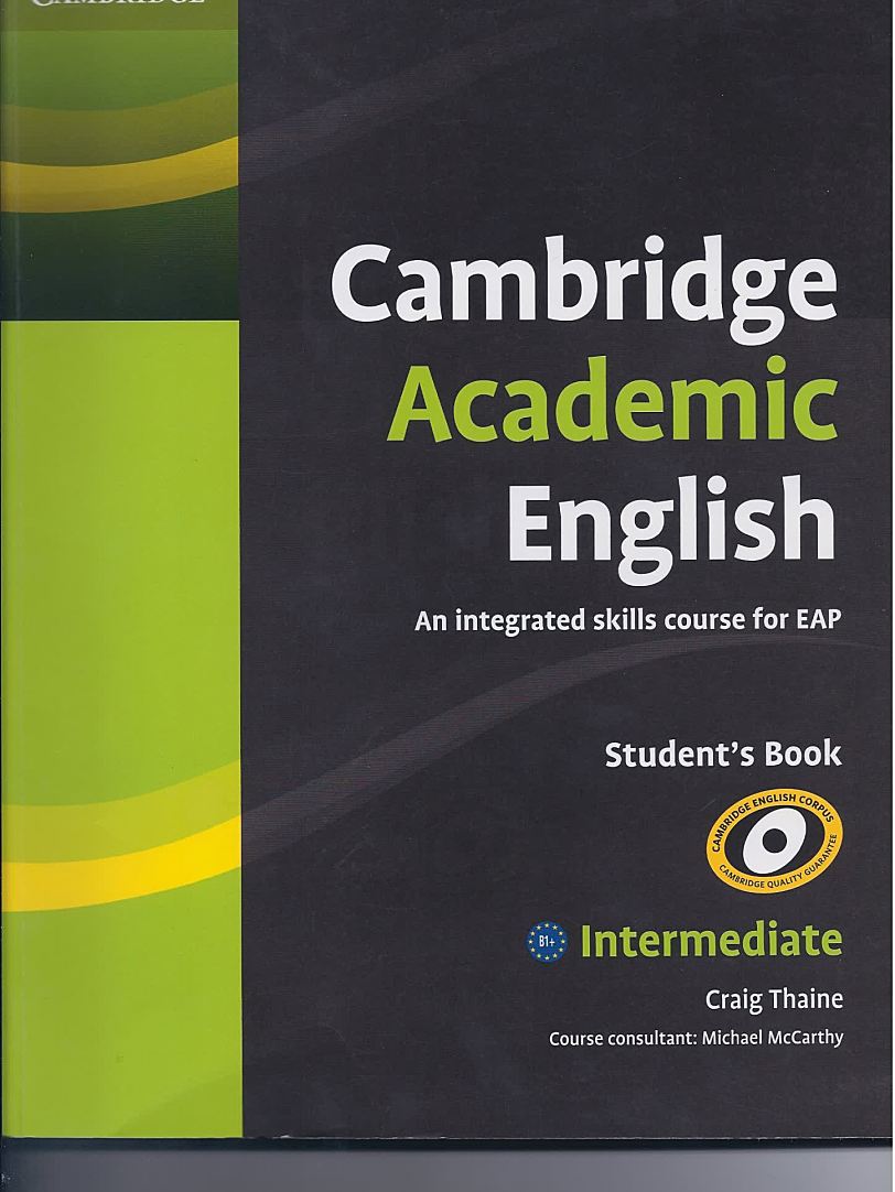 剑桥高等学术英语教材Cambridge Academic English