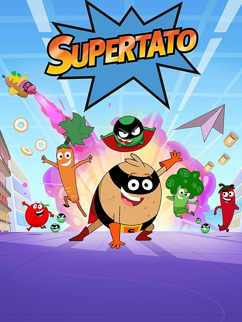 BBC《Supertato超级土豆》：用蔬菜英雄传递勇气与友爱的童趣宇宙