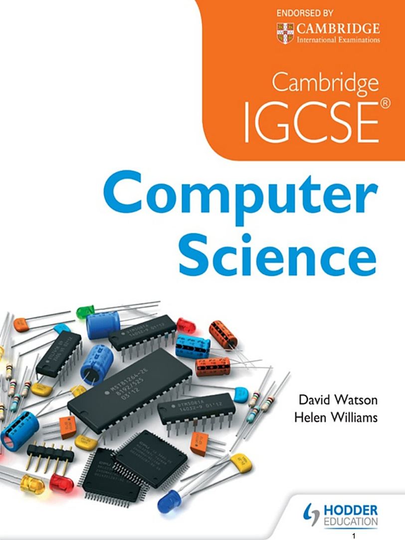 Hodder剑桥计算机科学教材Cambridge IGCSE Computer Science