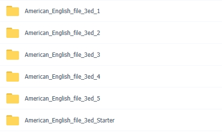 牛津美式英语教材Oxford American English File