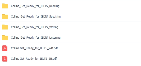 雅思初学备考听说读写教材Collins Get Ready for IELTS