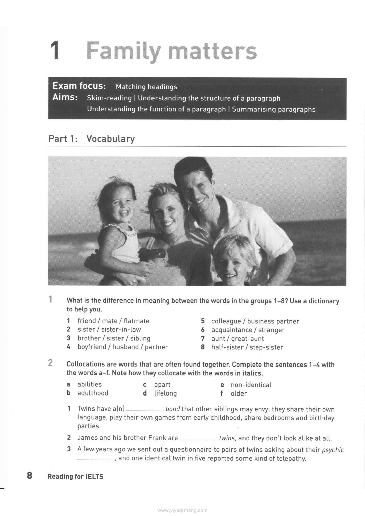 柯林斯雅思备考教材Collins English for Exams 系列