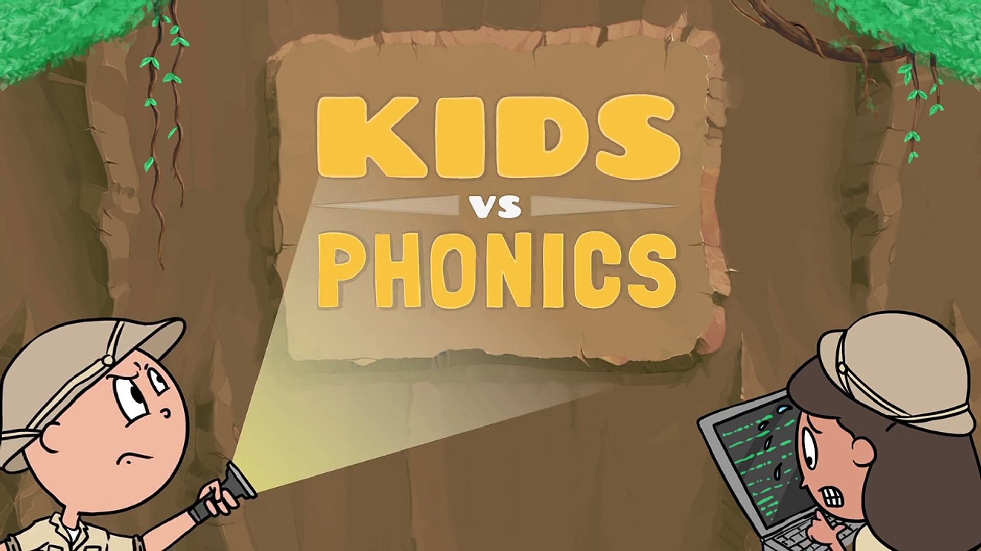 自然拼读神器!YOUTUBE趣味动画片Kids VS Phonics