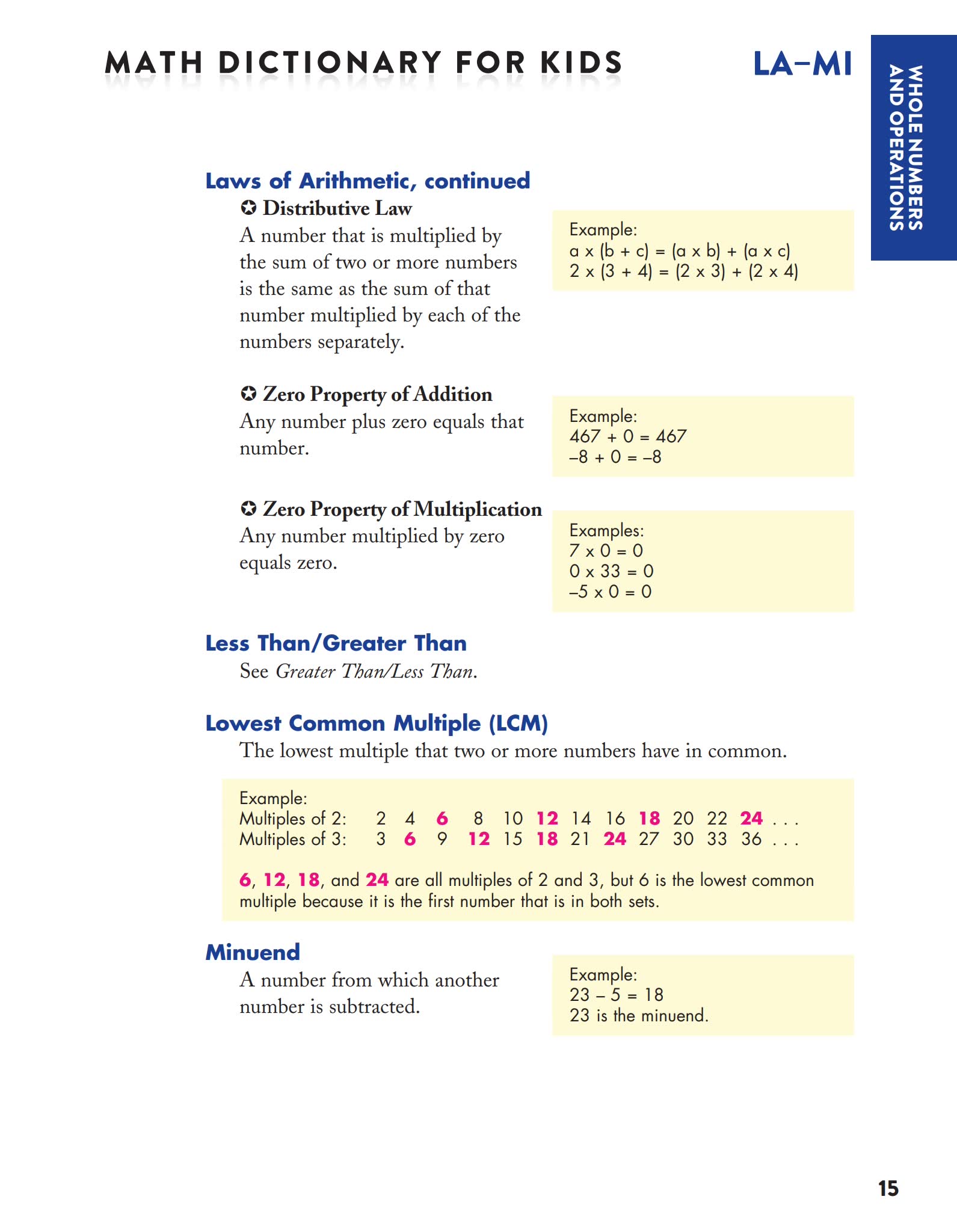 美国畅销数学词典《Math Dictionary for Kids》