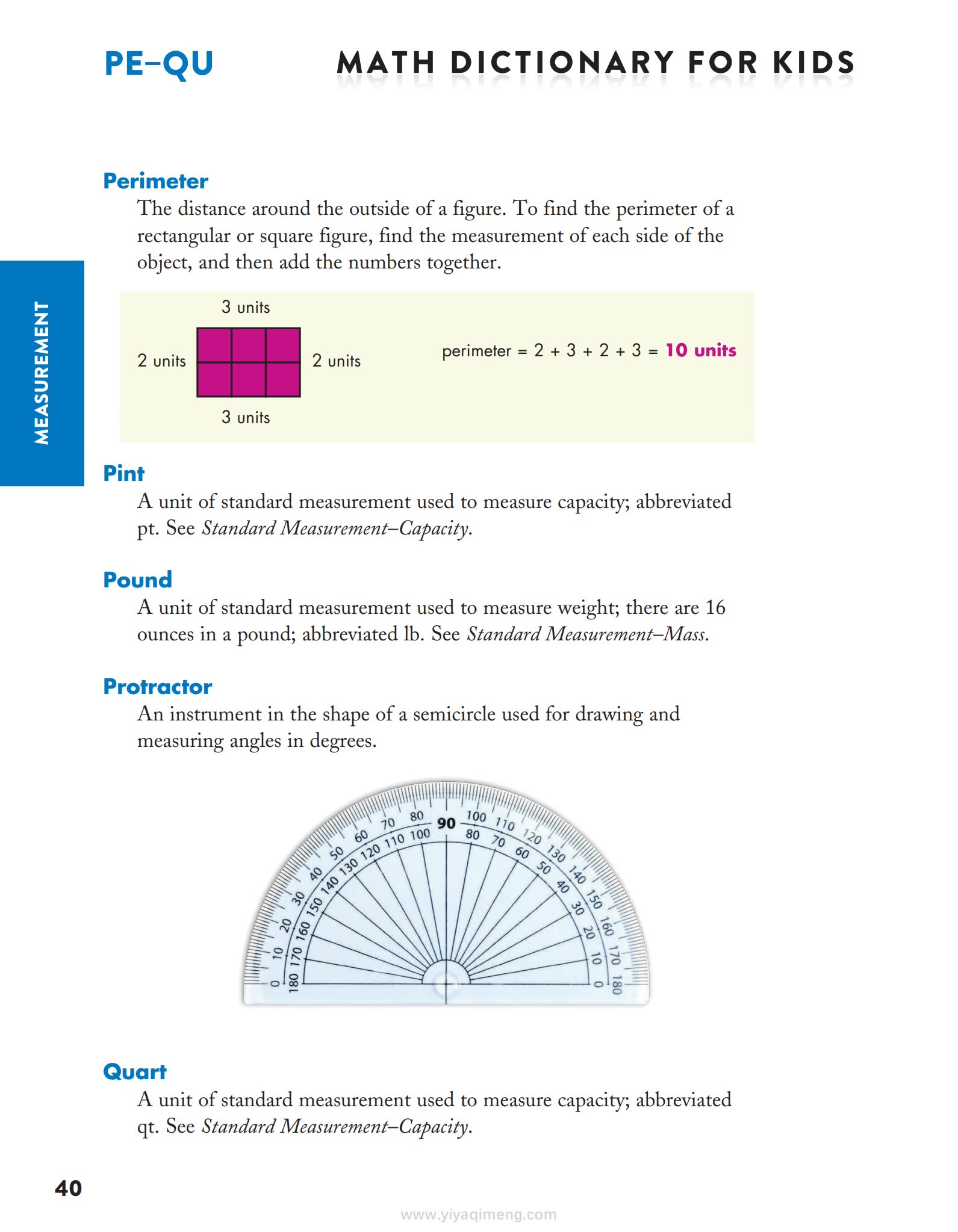 美国畅销数学词典《Math Dictionary for Kids》
