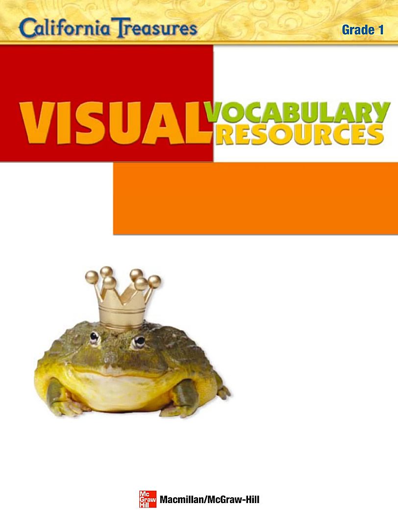  美国加州Treasures可视化小学词汇教材Visual Vocabulary Resource