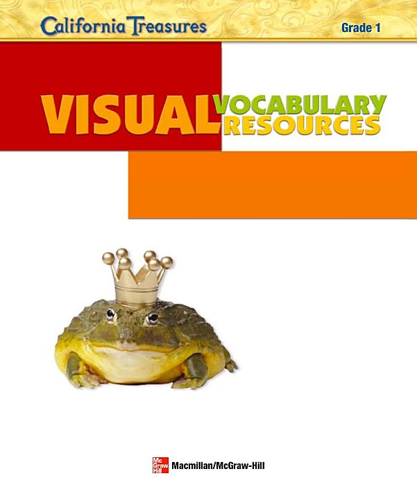 美国加州Treasures可视化小学词汇教材Visual Vocabulary Resource