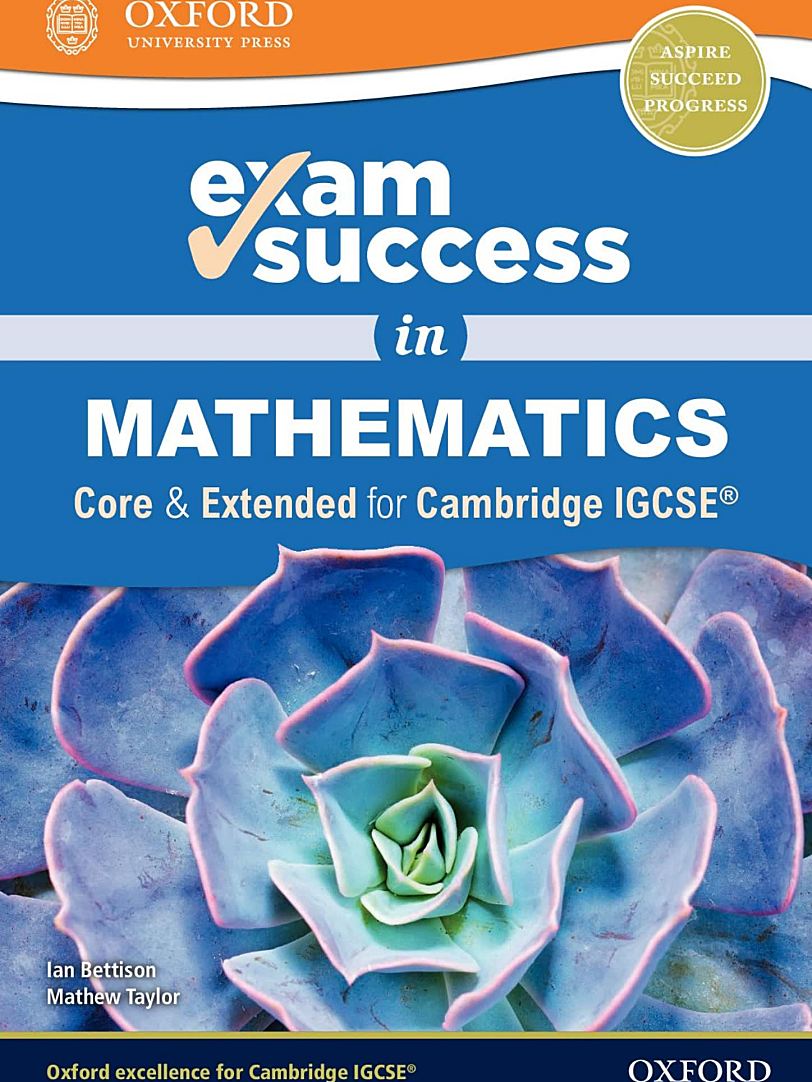 剑桥IGCSE数学备考指南Exam Success Guide for Cambridge IGCSE Mathematics