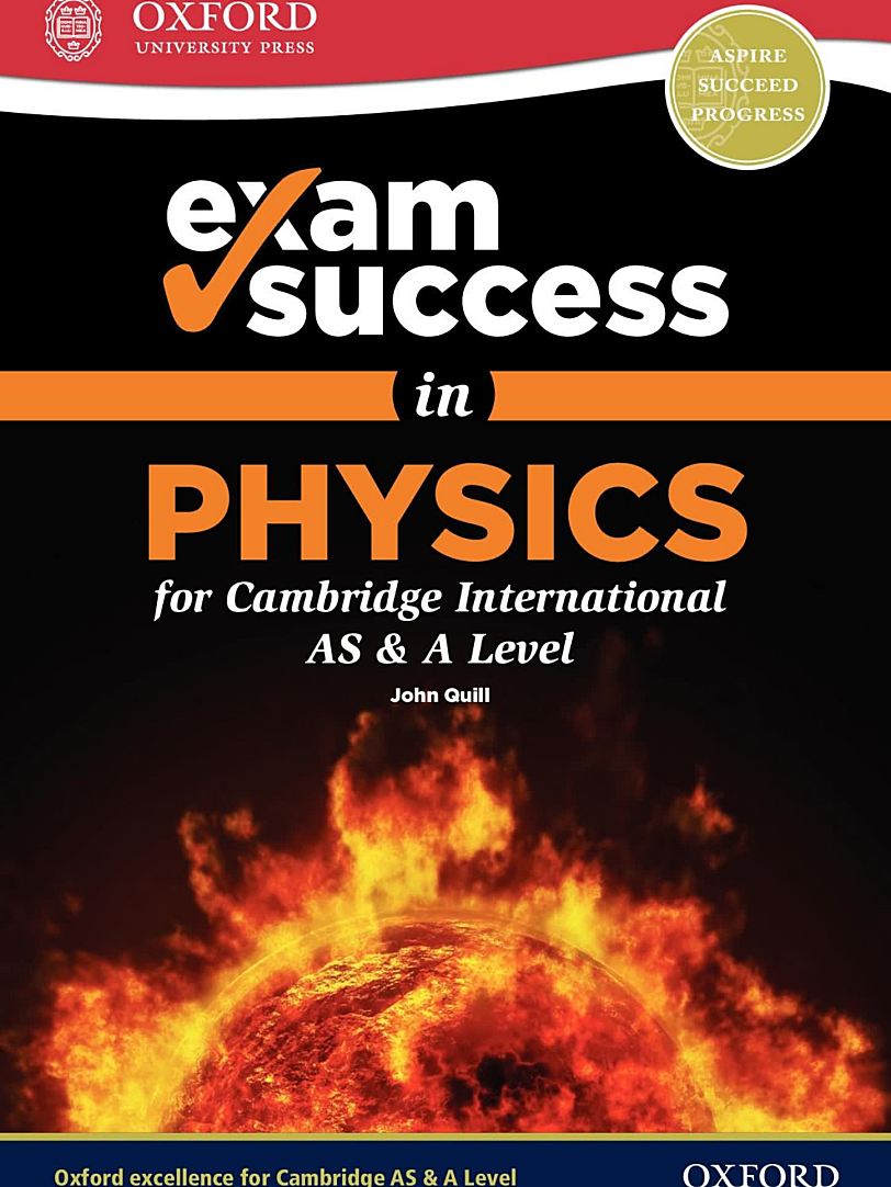 剑桥国际AS和A Level物理考试备考工具书Exam Success in Physics for Cambridge International AS & A Level