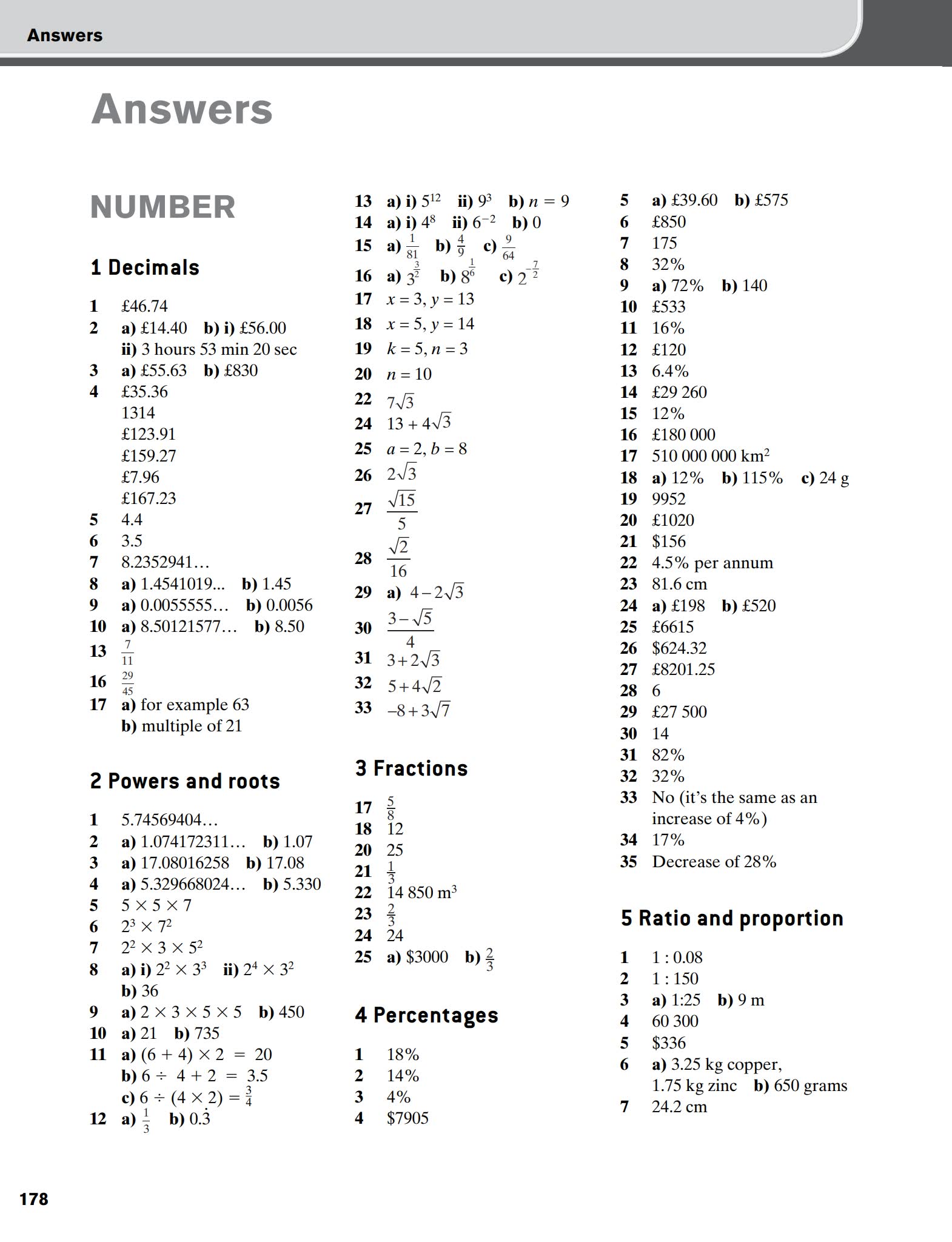 Edexcel国际GCSE数学高阶教材与练习册International GSCE (9-1) Mathematics for Edexcel Specification A