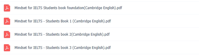 剑桥雅思备考教材Mindset for IELTS