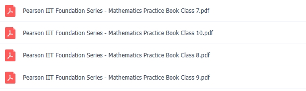 培生数学思维训练教材Pearson IIT Foundation Series - Mathematics