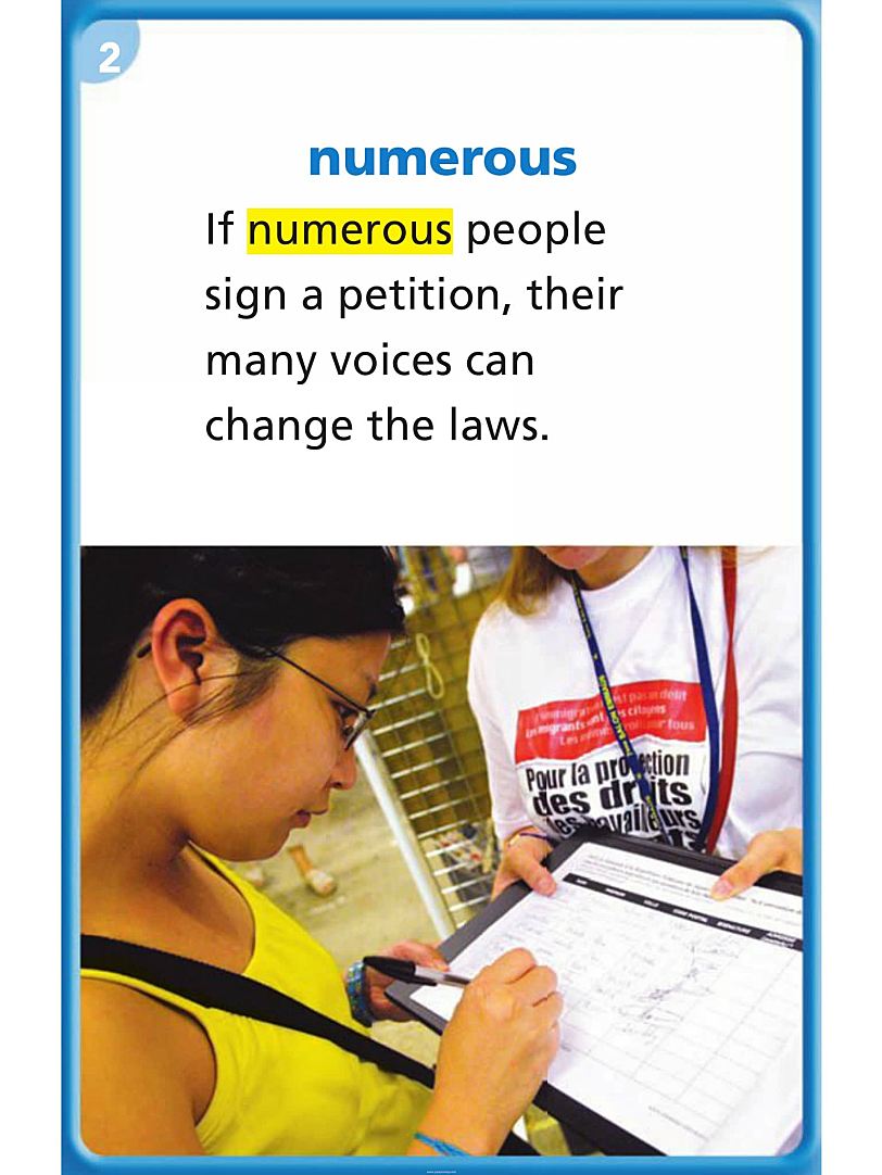 在“故事”中学会用词的词汇卡:JOURNEYS Vocabulary in Context Cards