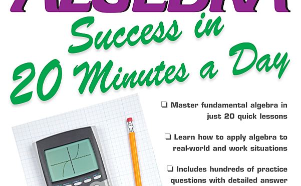 Algebra Success in 20 Minutes a Day轻松掌握代数核心