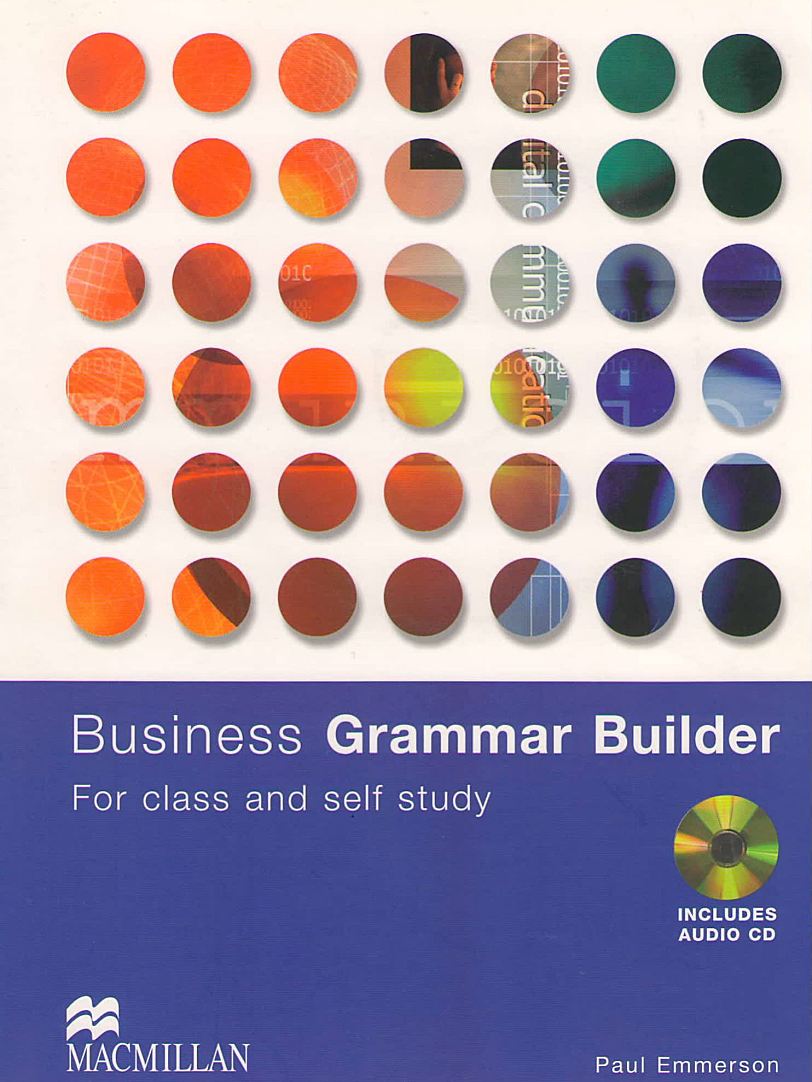 中高阶职场英语语法教材Macmillan Business Grammar Builder