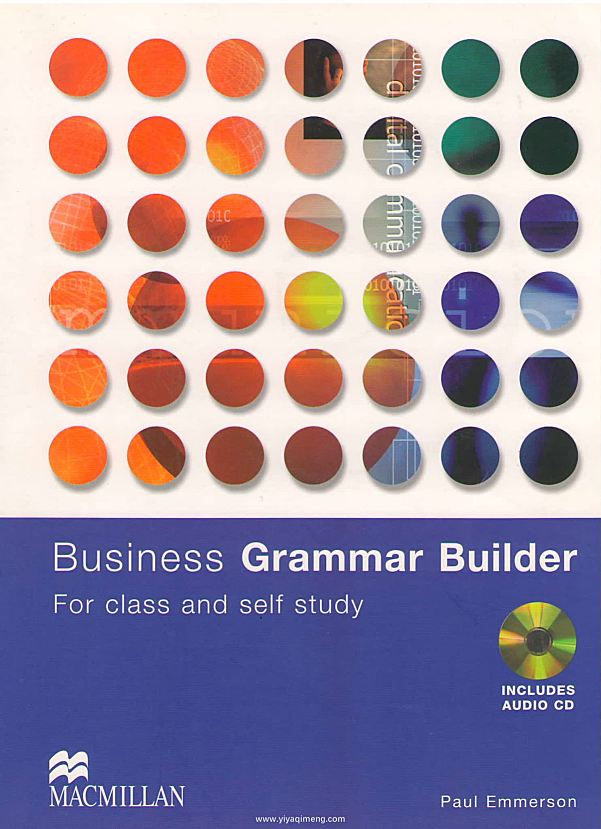 中高阶职场英语语法教材Macmillan Business Grammar Builder