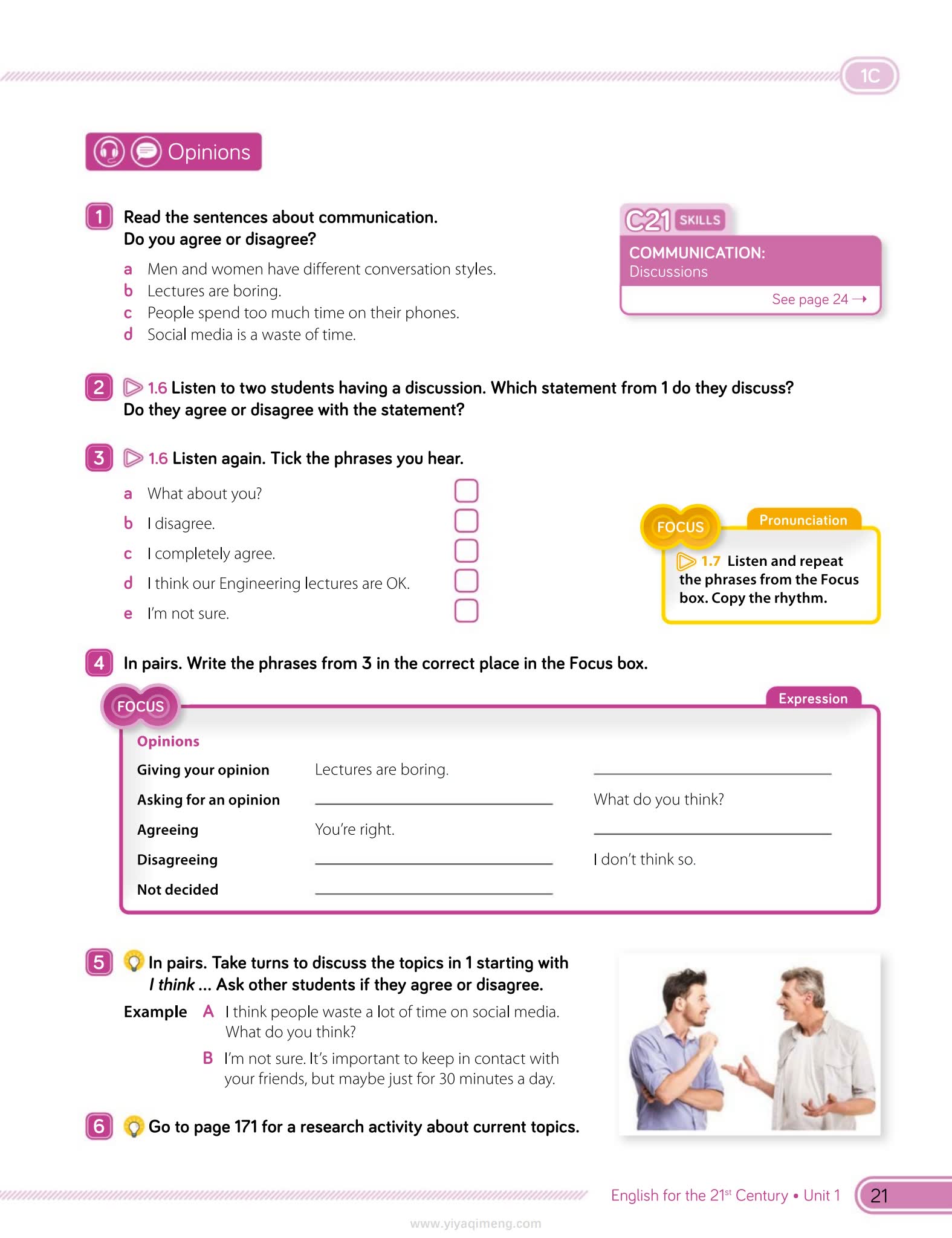 C21 English for the 21st Century五级通用英语教材