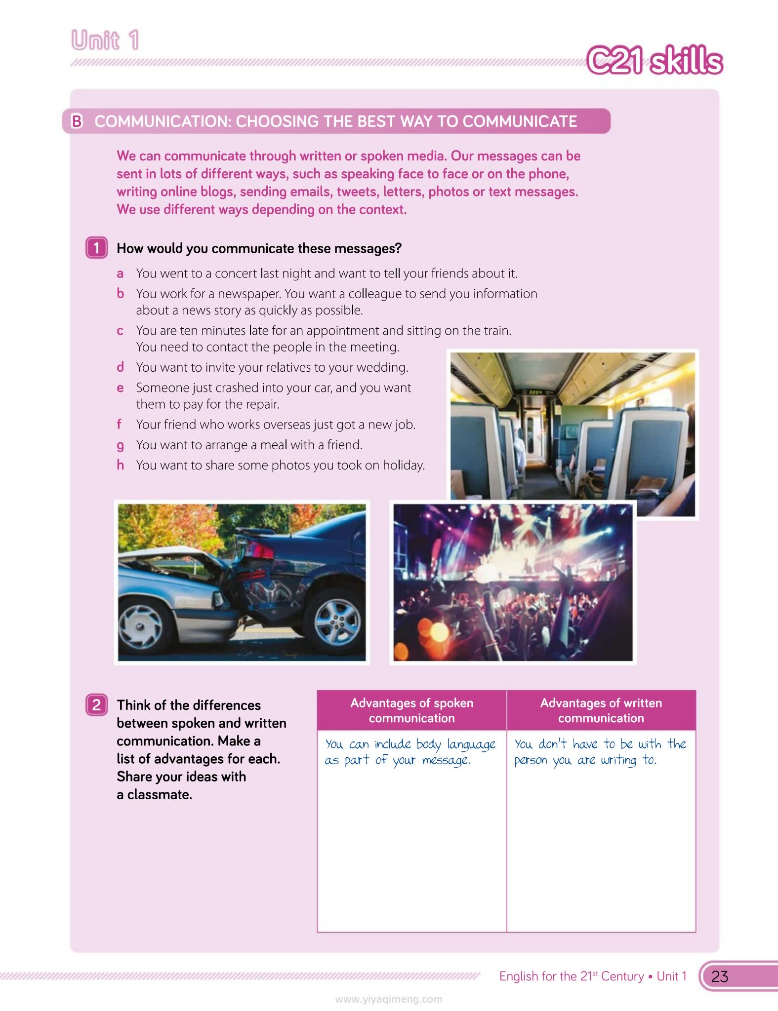 C21 English for the 21st Century五级通用英语教材