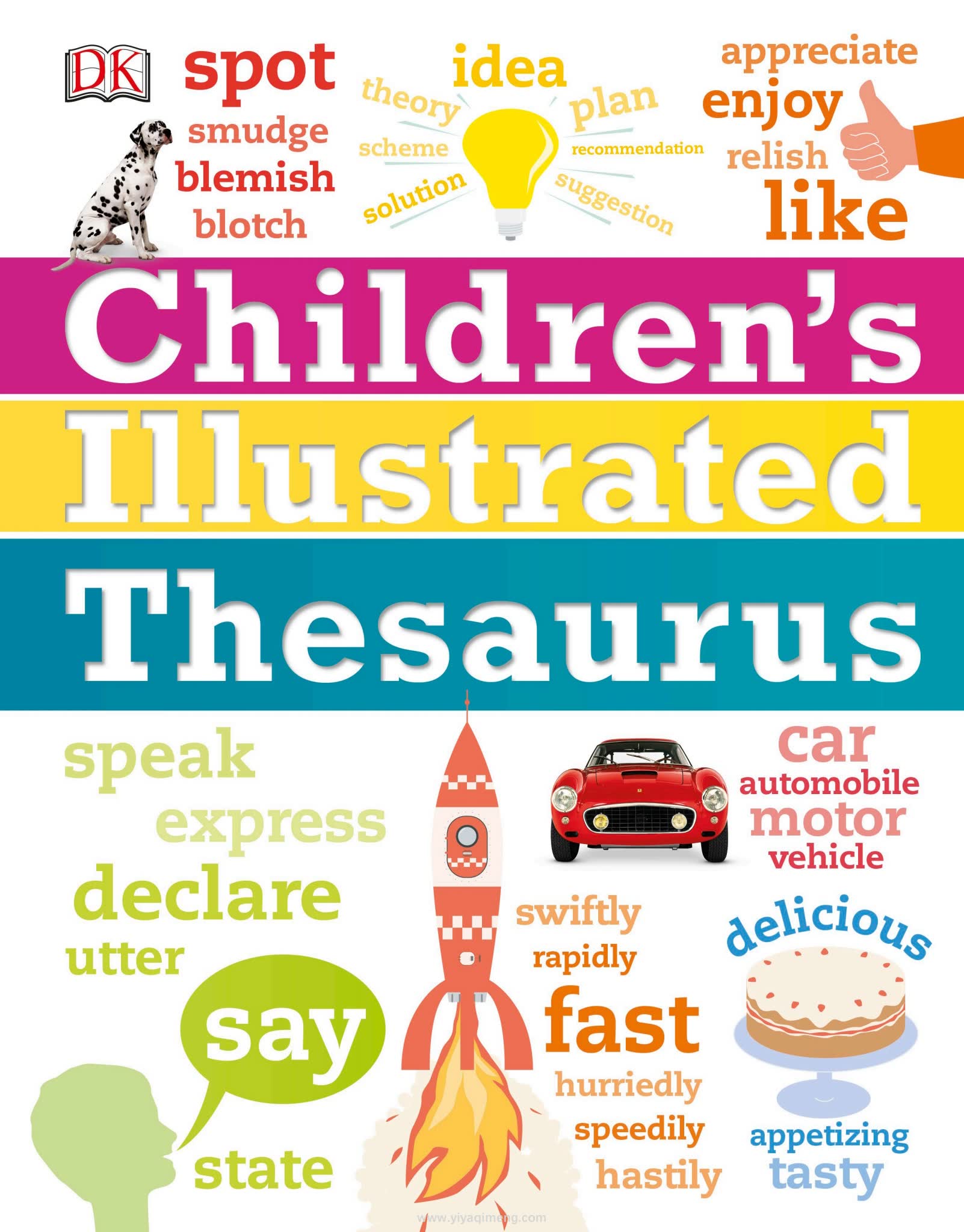儿童图解同义词词典DK Children’s Illustrated Thesaurus