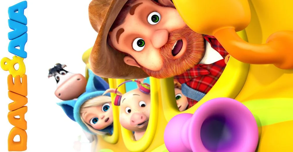 Dave and Ava英语3D儿歌童谣1080P高清动画视频 578集+