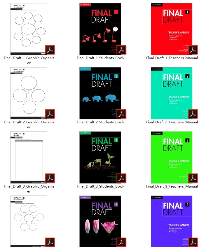 Cambridge Final Draft剑桥学术写作教材