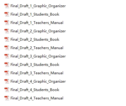 Cambridge Final Draft剑桥学术写作教材
