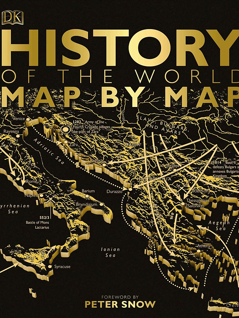 世界历史地图DK History of the World Map by Map