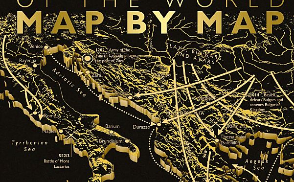 世界历史地图DK History of the World Map by Map