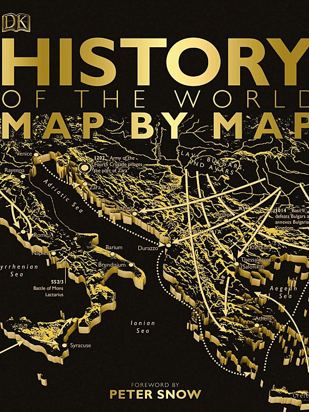 世界历史地图DK History of the World Map by Map