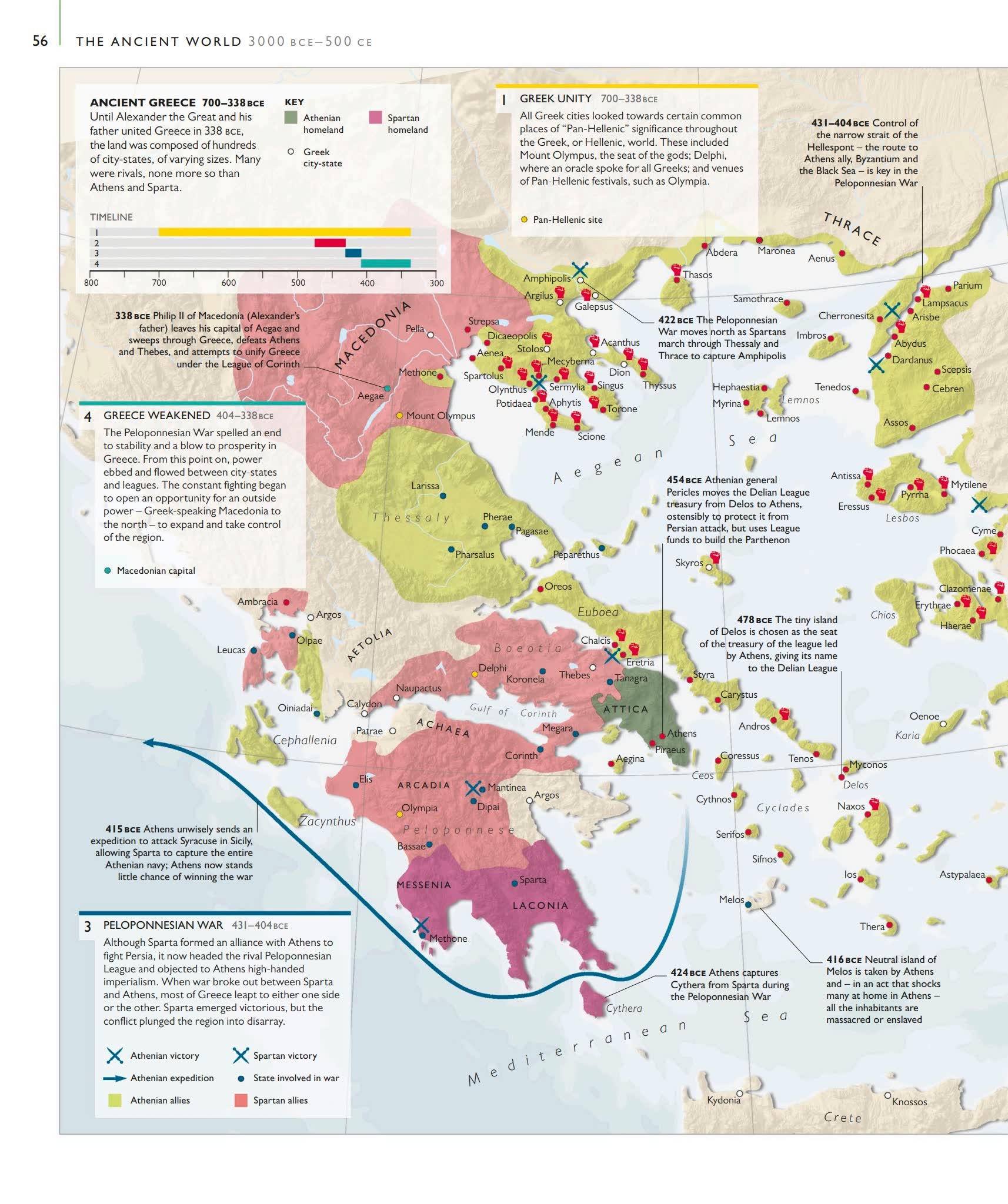 世界历史地图DK History of the World Map by Map