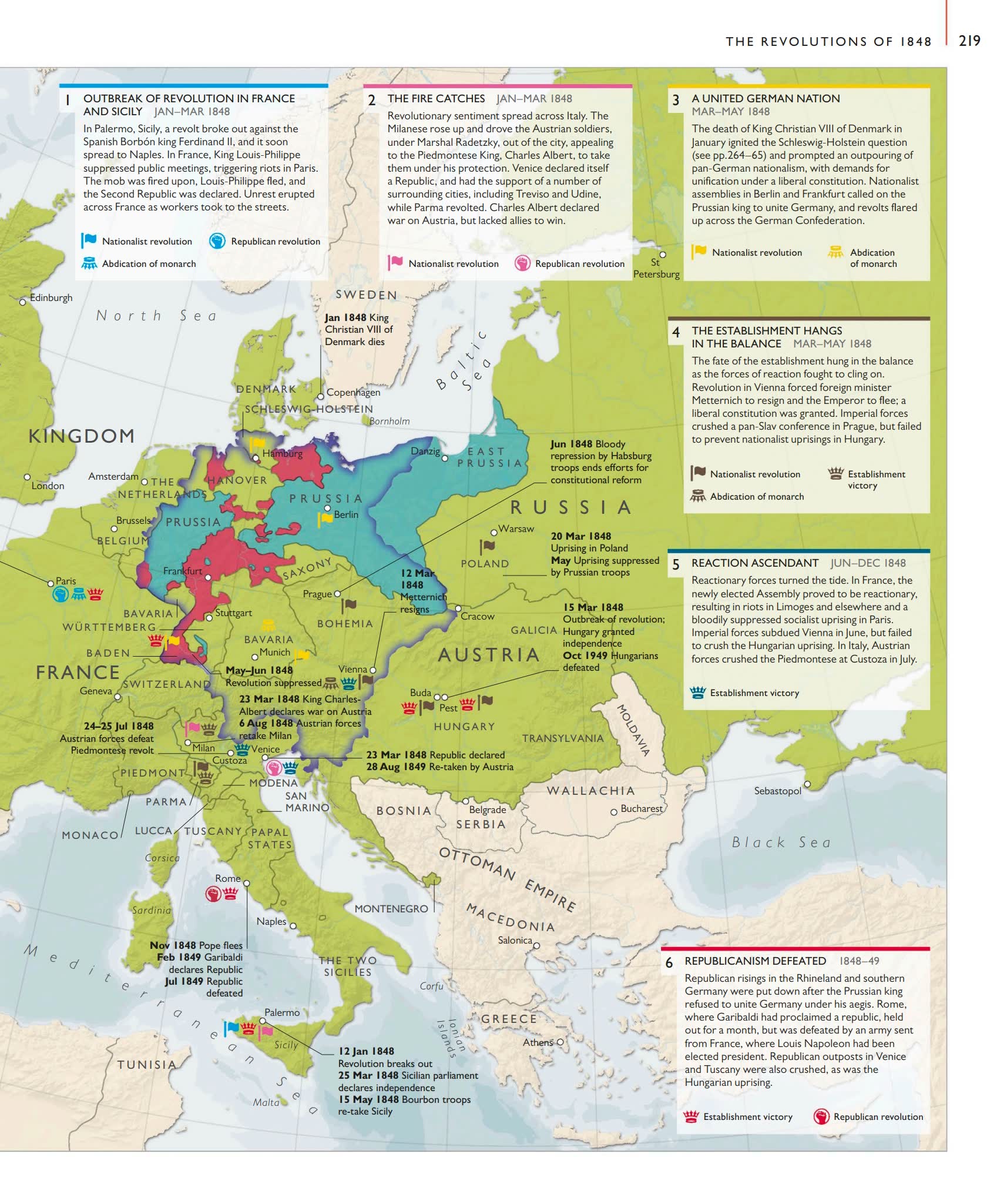 世界历史地图DK History of the World Map by Map