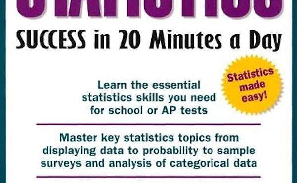 Statistics Success in 20 Minutes a Day统计学入门教材