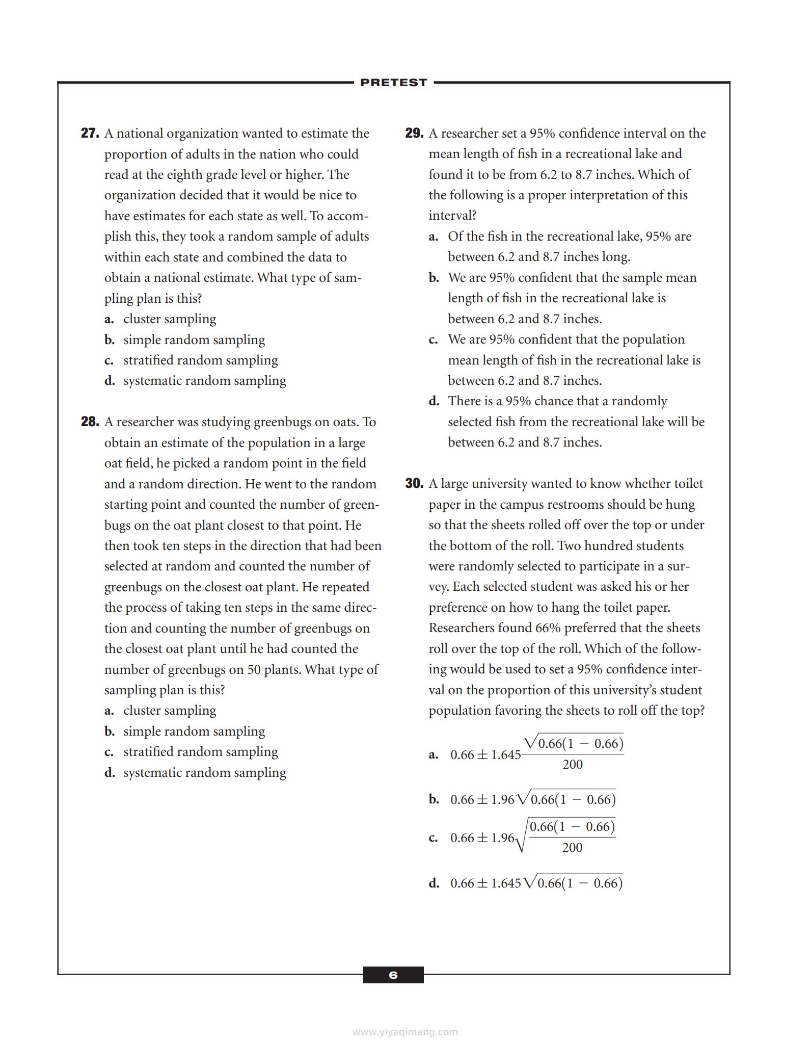 Statistics Success in 20 Minutes a Day统计学入门教材
