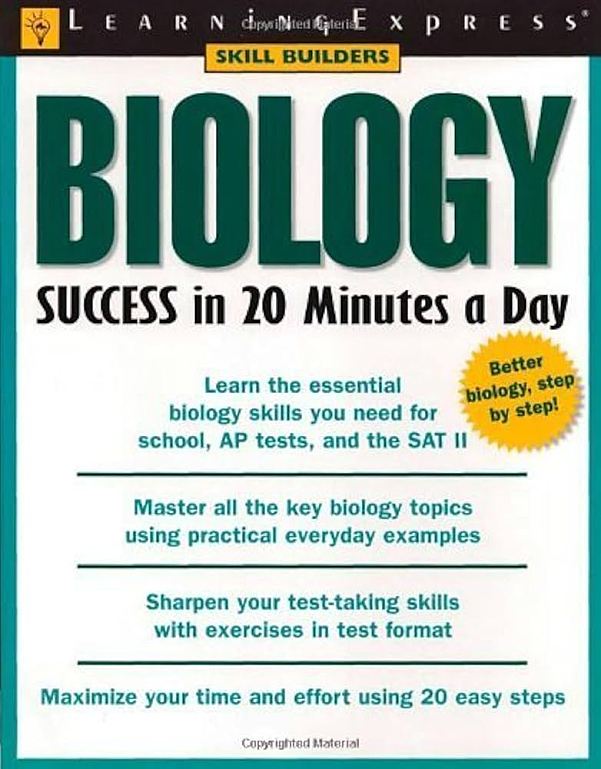 生物学入门Biology Success in 20 Minutes a Day