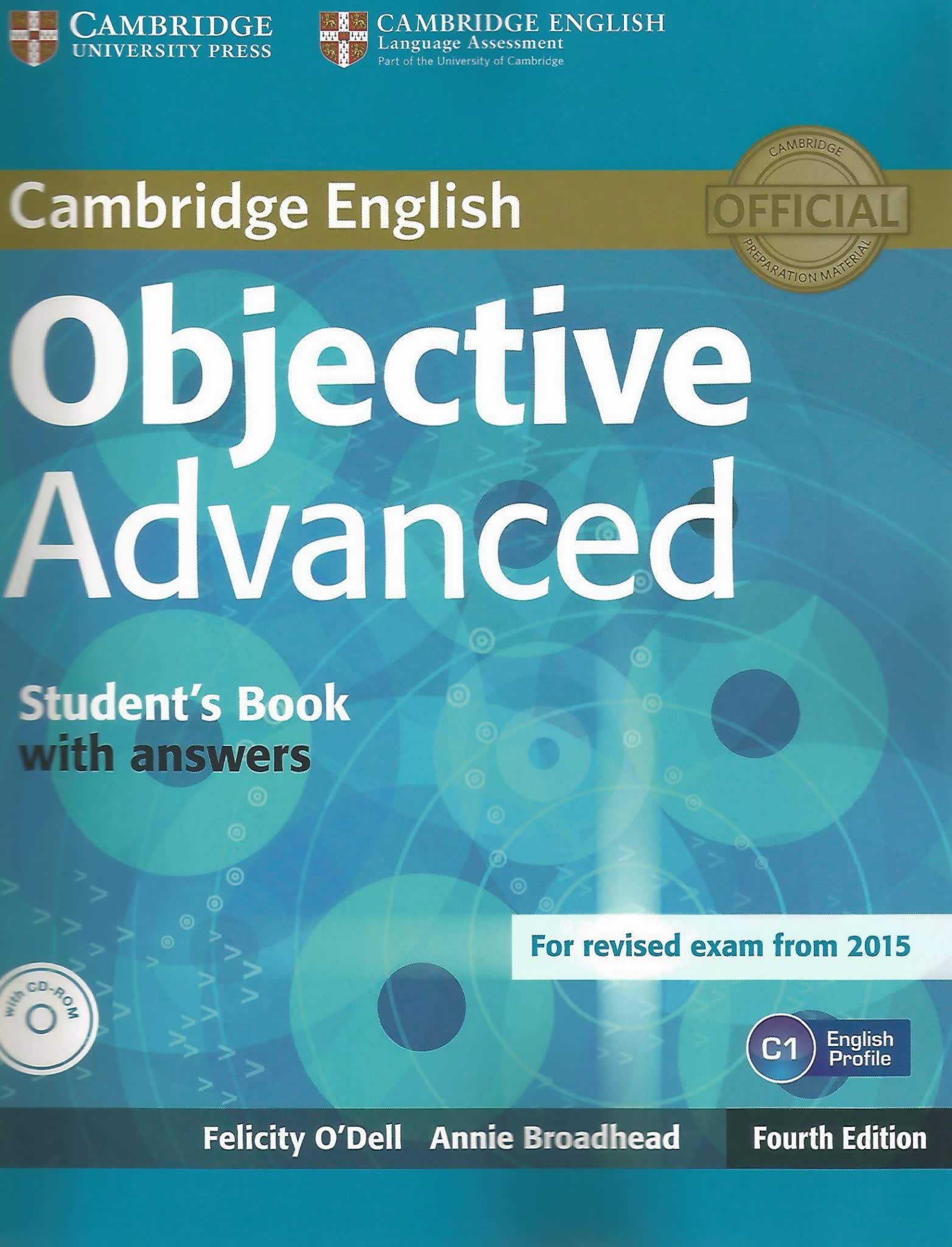 《Cambridge English Objective Advanced》备考CAE权威教材 电子版PDF 百度云网盘下载